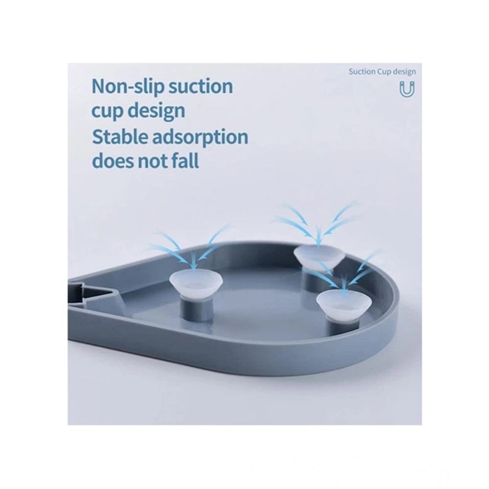 Pack Of 2_Leaf-Shaped Soap Holder – Stylish Bathroom Soap Dish (Color: Assorted )