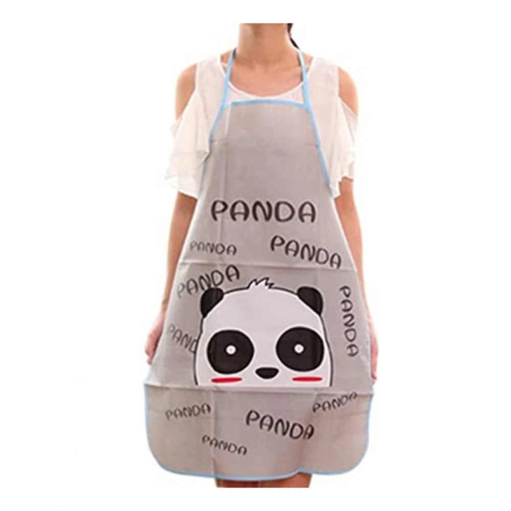 Pack of 2_Printed Waterproof Kitchen Apron with Pockets for kids– (Color: Assorted )