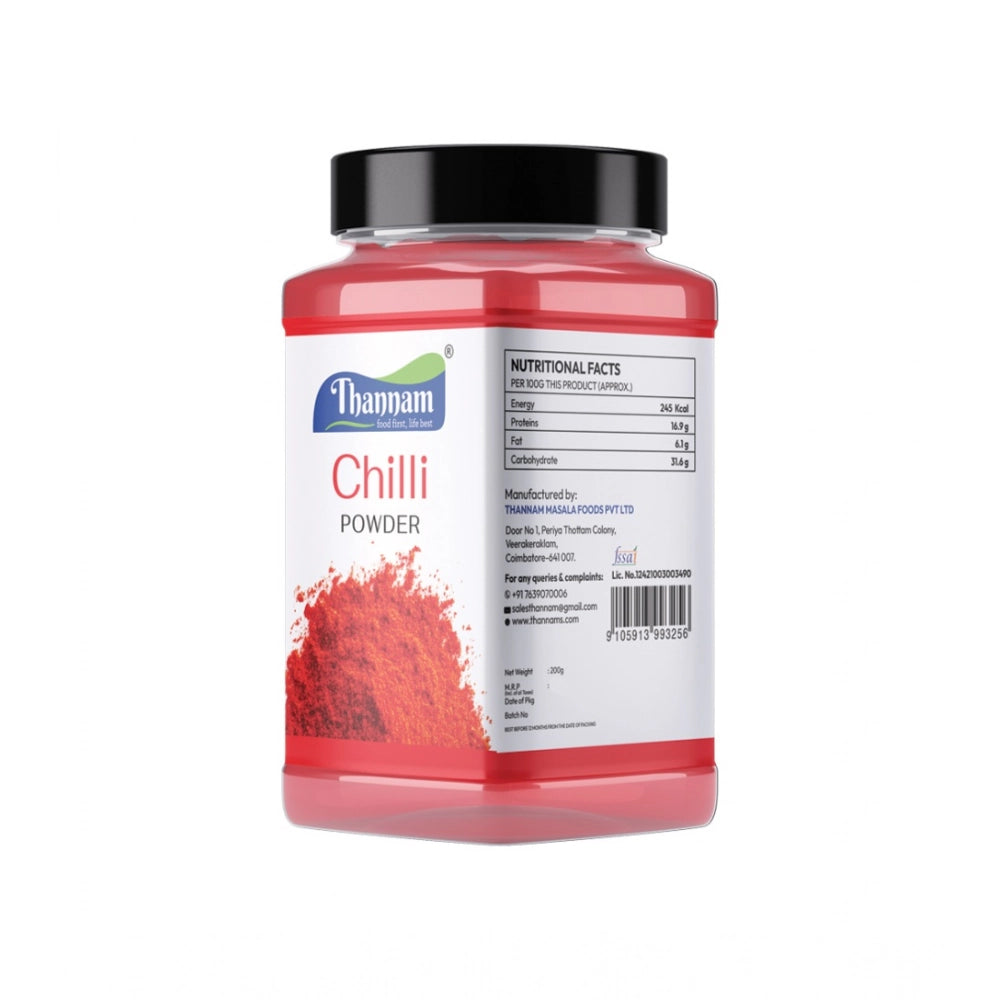 Pack Of_2 Thannam Red Chilly Powde  (200GM)