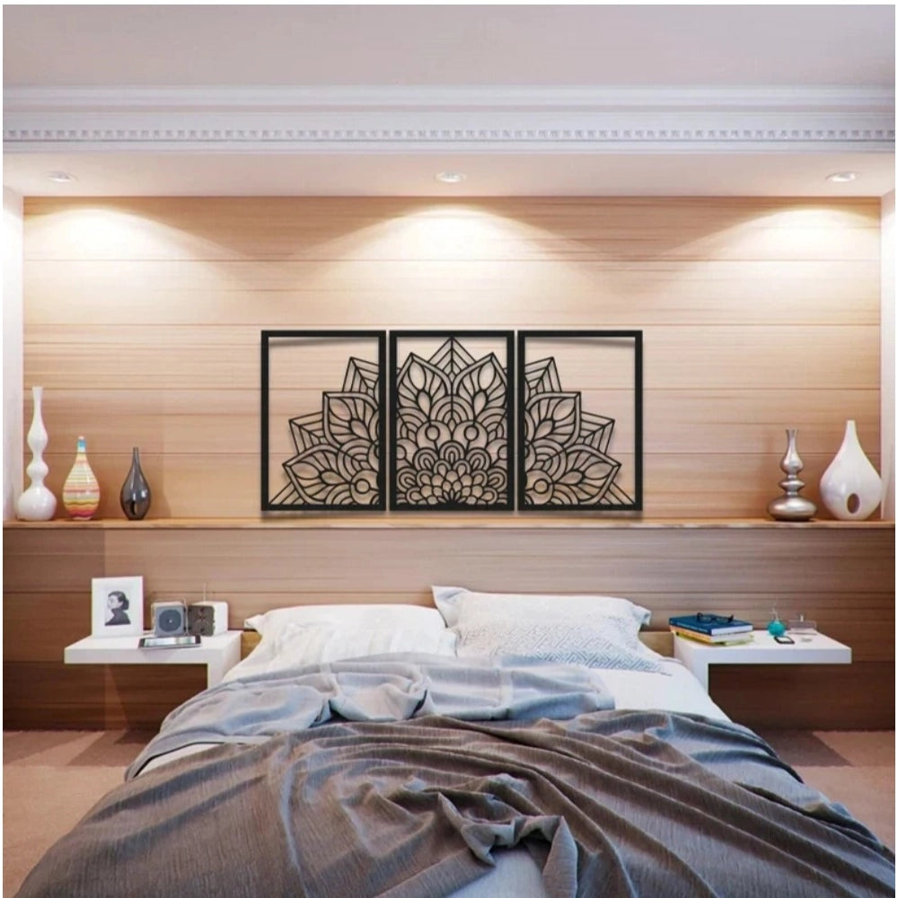 Zen Mandala Wooden Wall Decor