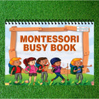 Montessori Busy Book – Early Learning Activity Set (2–4 Years, Multicolor)