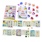 Montessori Busy Book Benefits– Complete Early Learning Activity Book (2–4 Years, Multicolor)