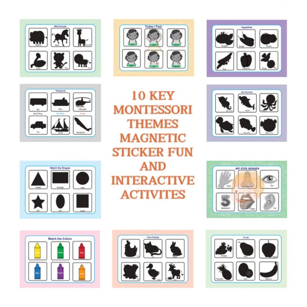 Mini Busy Book – Early Learning Activity Book for Kids (2–4 Years, Multicolor)