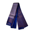 Women's Soft Silk  Wooven Saree With Unstitched Blouse 5.5Mtr (Dark Lavender)