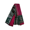 Women's Soft Silk  Wooven Saree With Unstitched Blouse 5.5Mtr (Red)