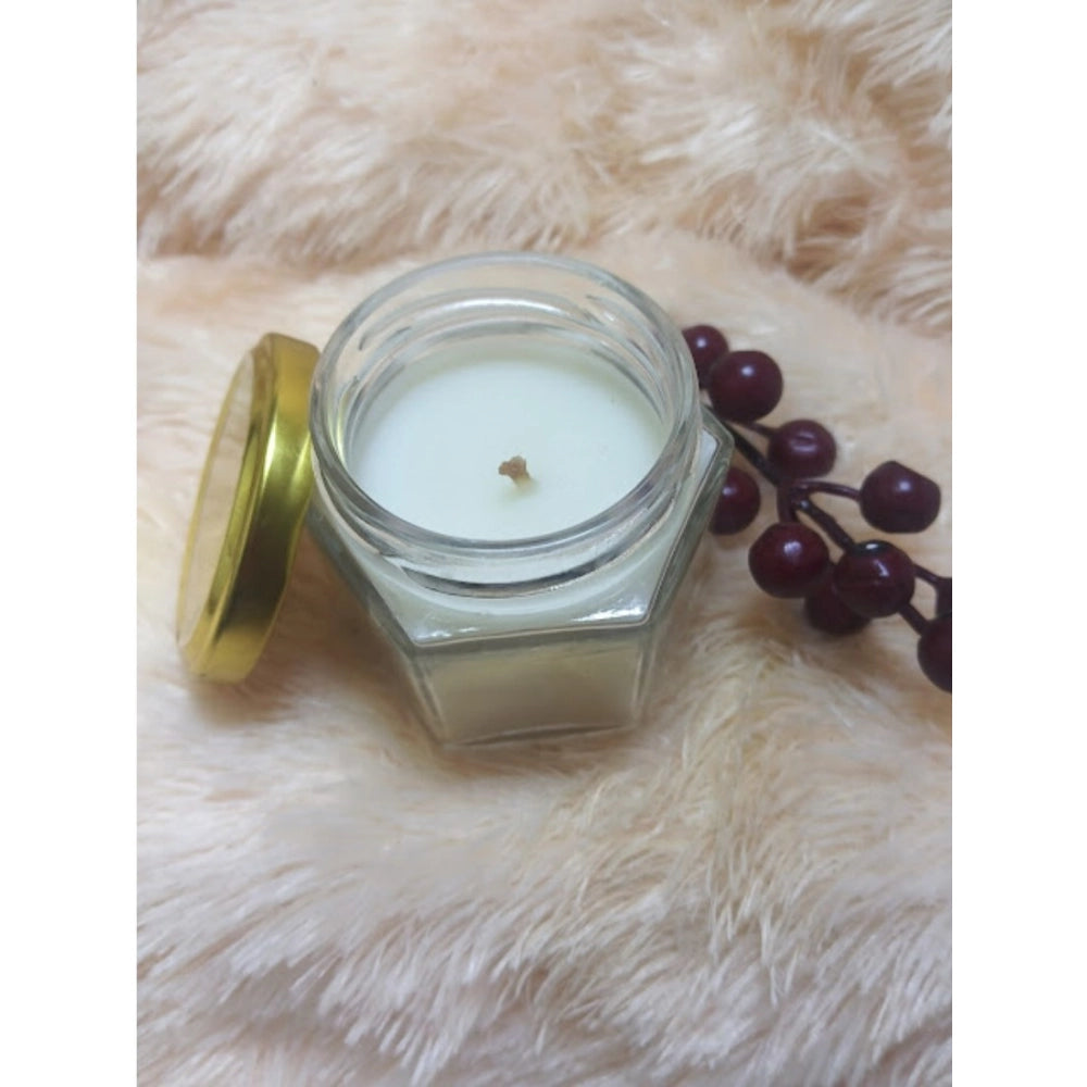 Pack Of_2 Soy Wax And Bees Wax Blend Candles Liquid Volume 80