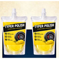 Pack of 2 Ultra Tyre Shine &amp; Polish Liquid Pouches 100 ML