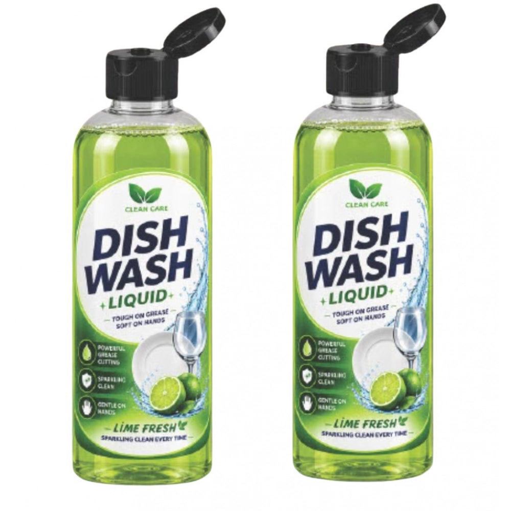 Pack of 2 Kitchen Cleaning Dishwash Liquid Bottles 100 ML