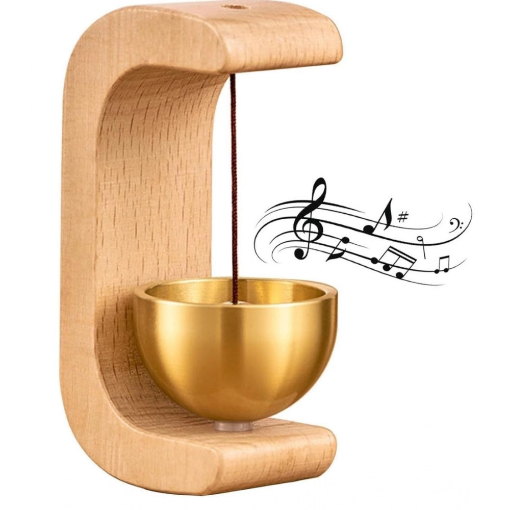 Self-Adhesive Magnetic Doorbell (Gold)