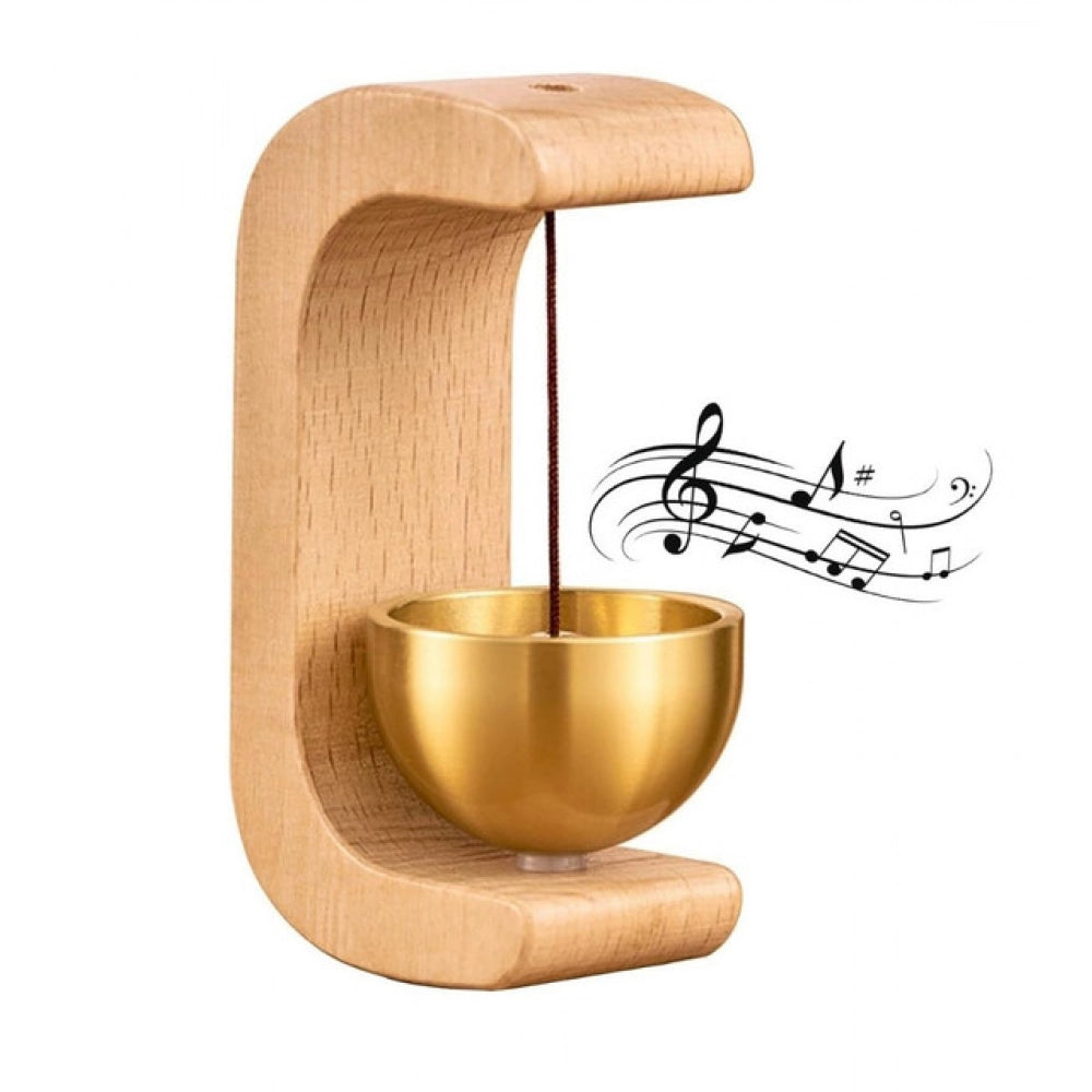 Self-Adhesive Magnetic Doorbell (Gold)