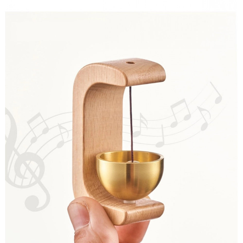 Self-Adhesive Magnetic Doorbell (Gold)