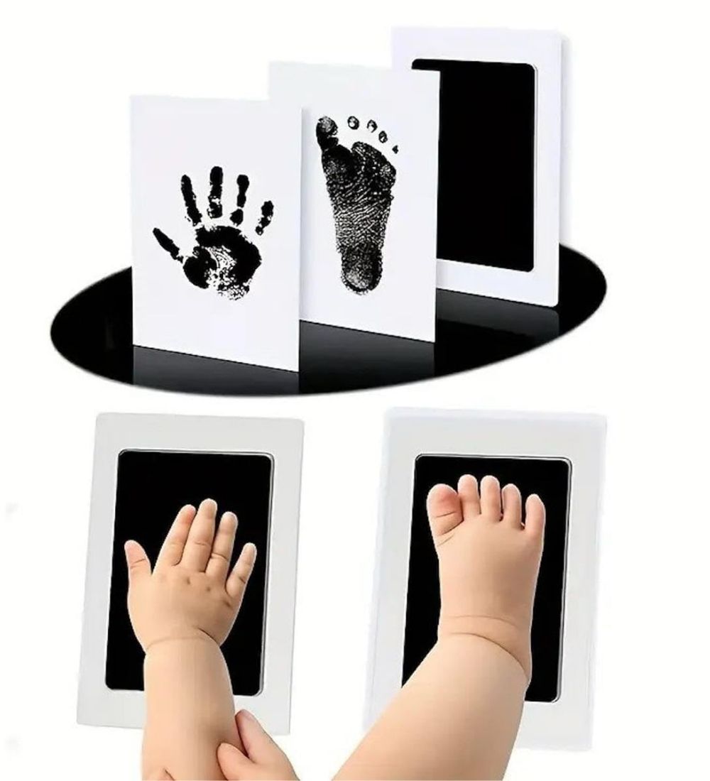 Generic Baby Hand and Footprint (White)