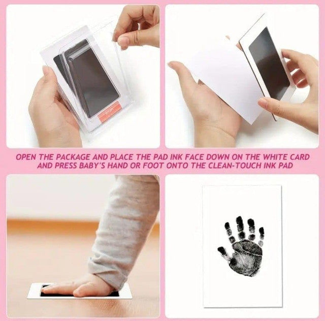 Generic Baby Hand and Footprint (White)