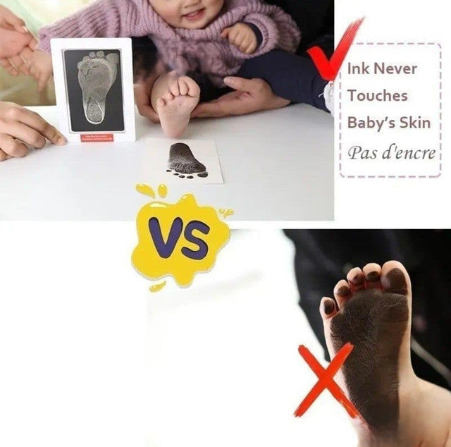 Generic Baby Hand and Footprint (White)