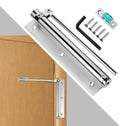 Generic Automatic Door Closer Hinge Lock (Silver)