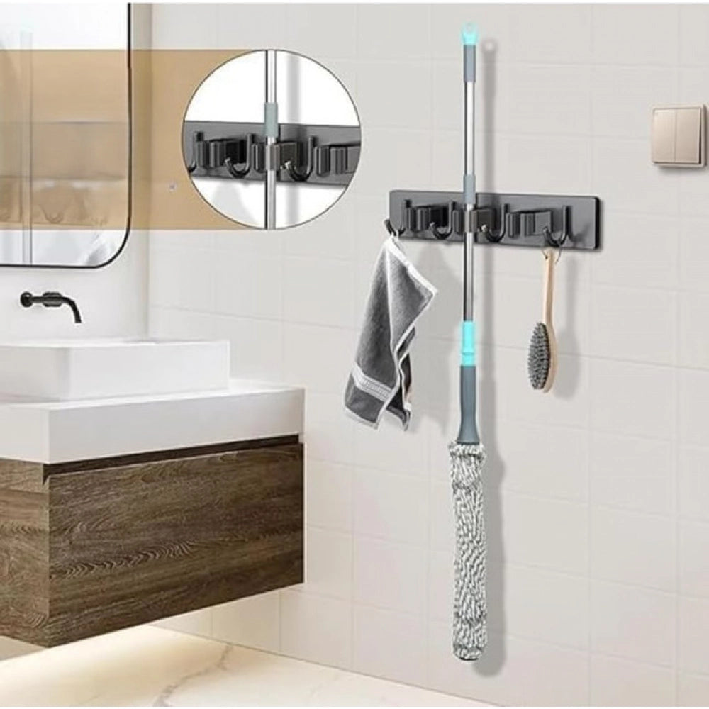 Pack of 2 Microfiber Twist Mop for Floor Cleaning (Grey)