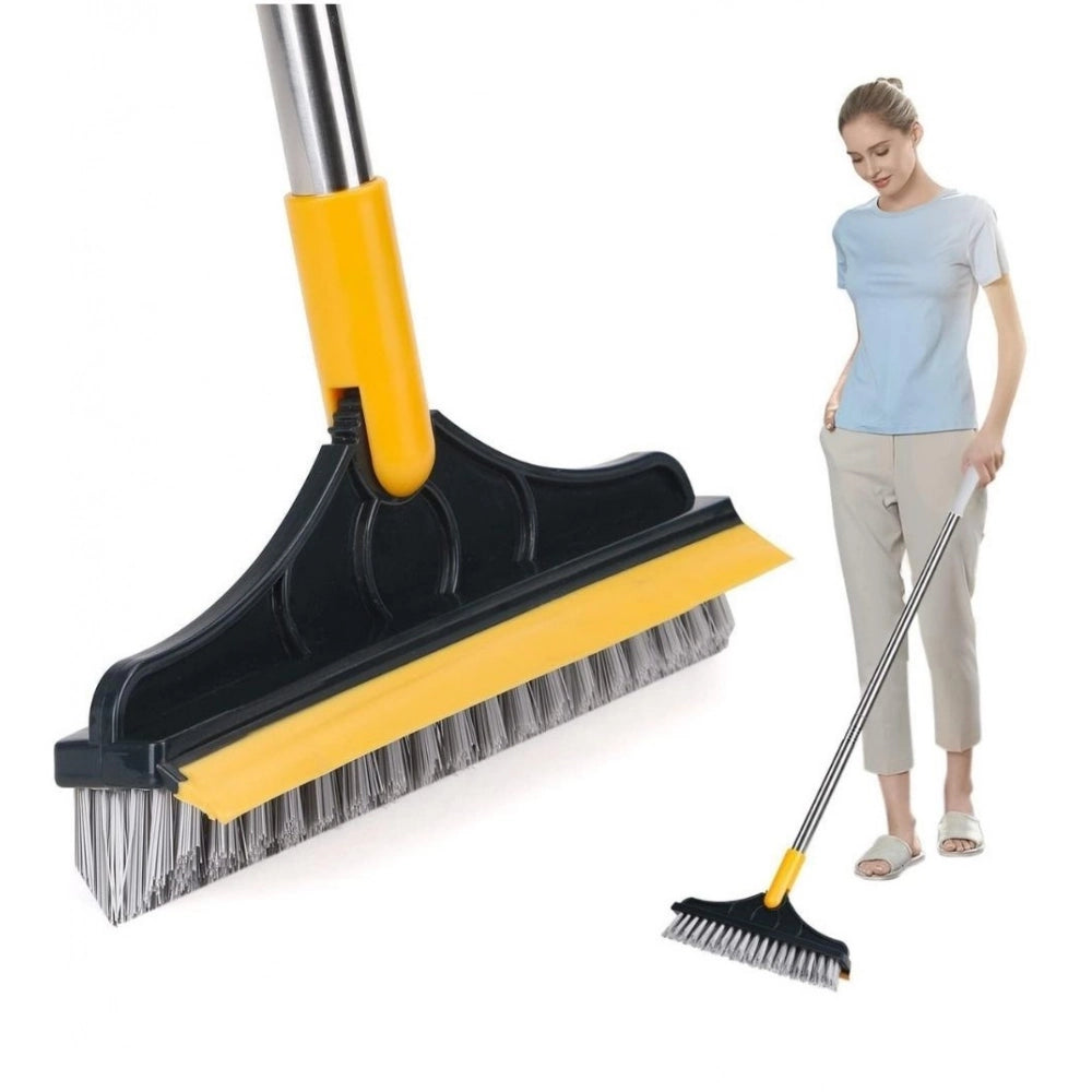 Pack of 2 2 in 1 Scrape Floor Scrubbing Brush (Multicolor)
