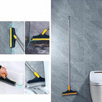 Generc 2 in 1 Scrape Floor Scrubbing Brush (Multicolor)