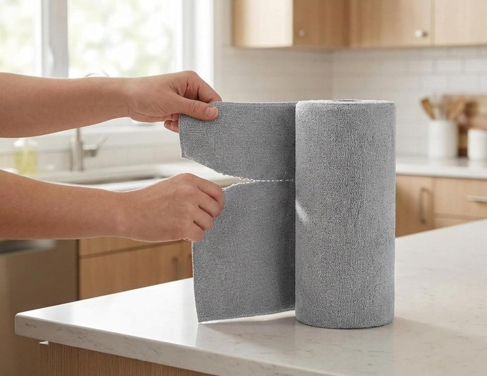 Generic Microfiber Cleaning Cloth (Grey)