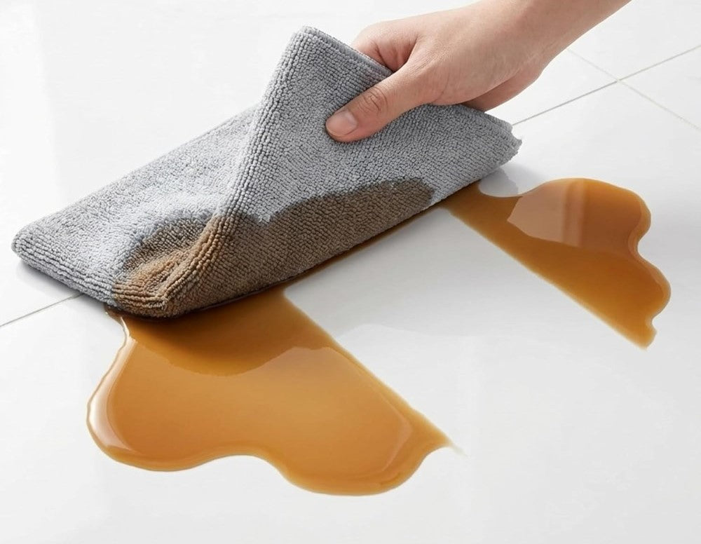 Generic Microfiber Cleaning Cloth (Grey)