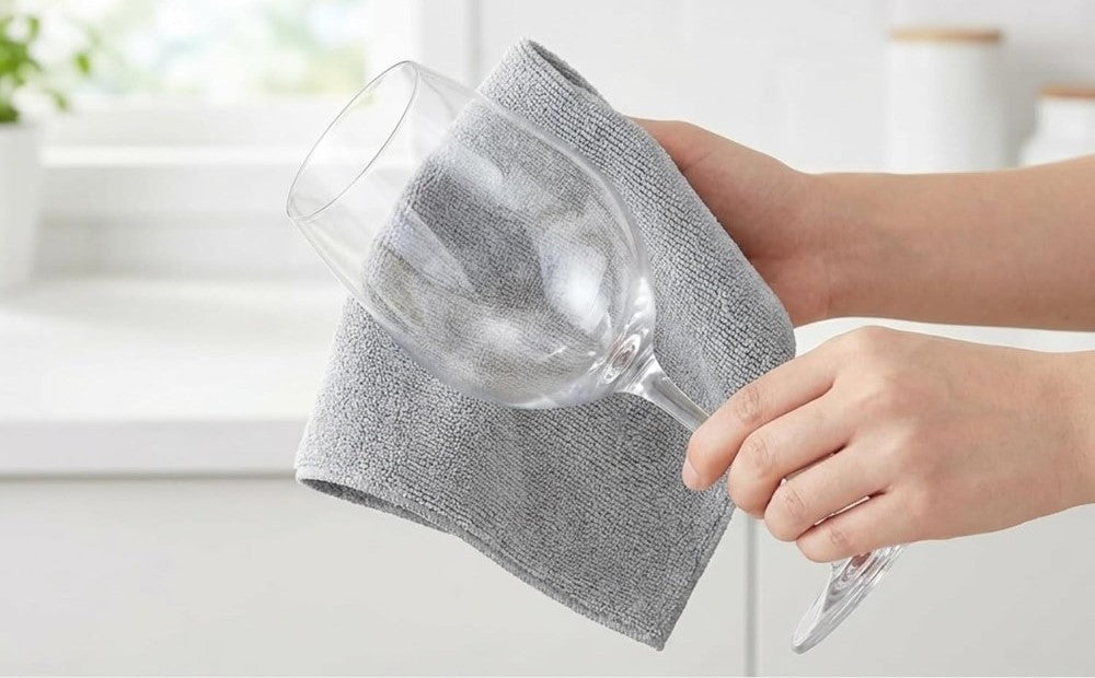 Generic Microfiber Cleaning Cloth (Grey)