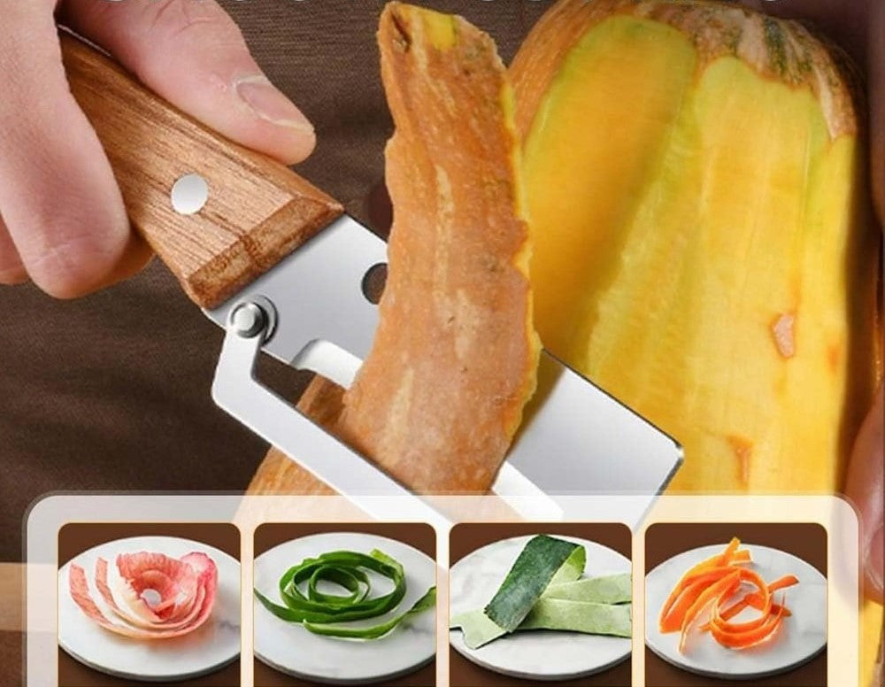 Generic Multi Functional Vegetable Peeler (Multicolor)