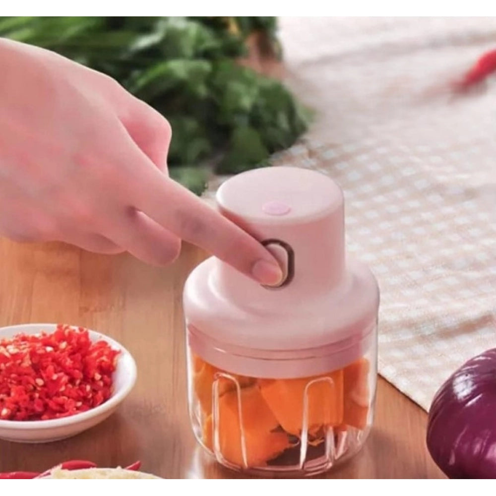 USB Garlic Chopper (Pink)