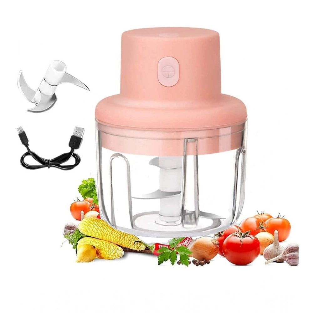 USB Garlic Chopper (Pink)