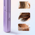 Rechargeable Mini Hair Straightener (Multicolor)