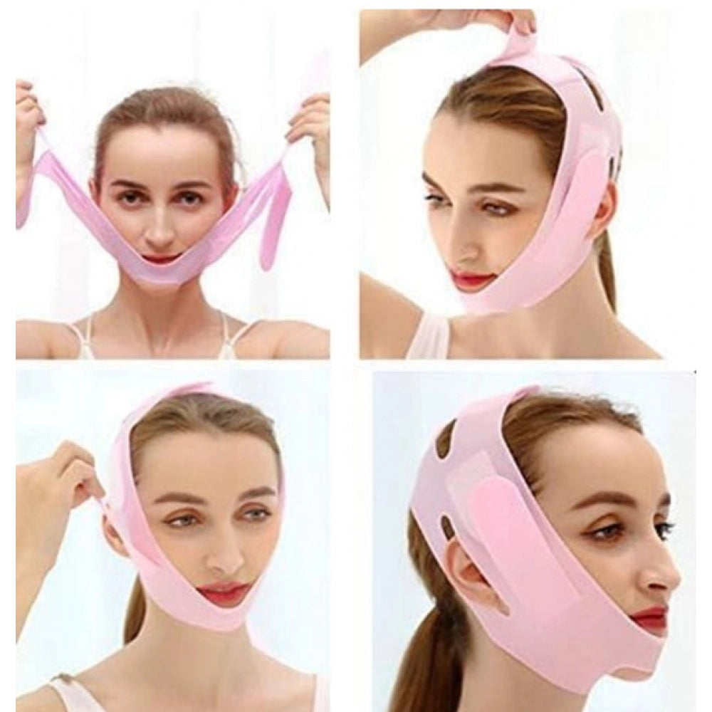 Pack of 2 V Face Mask (Pink)