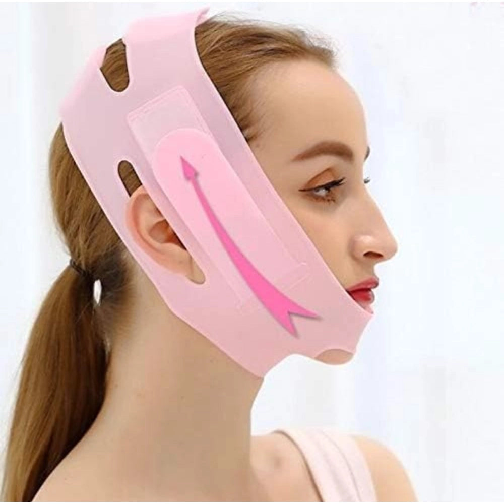 Pack of 2 V Face Mask (Pink)