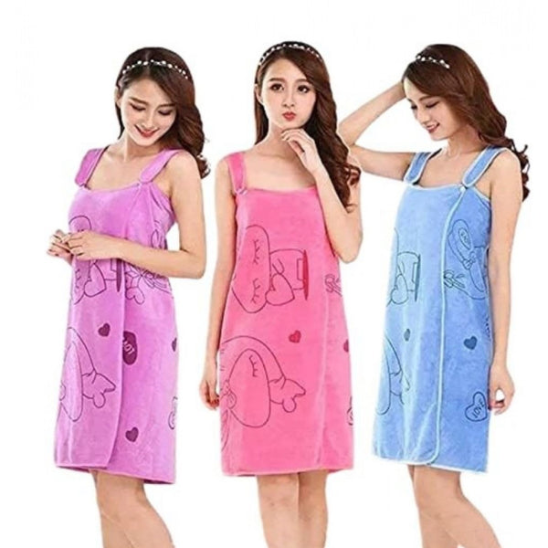 Pack of 2 Bath Towel (Multicolor)