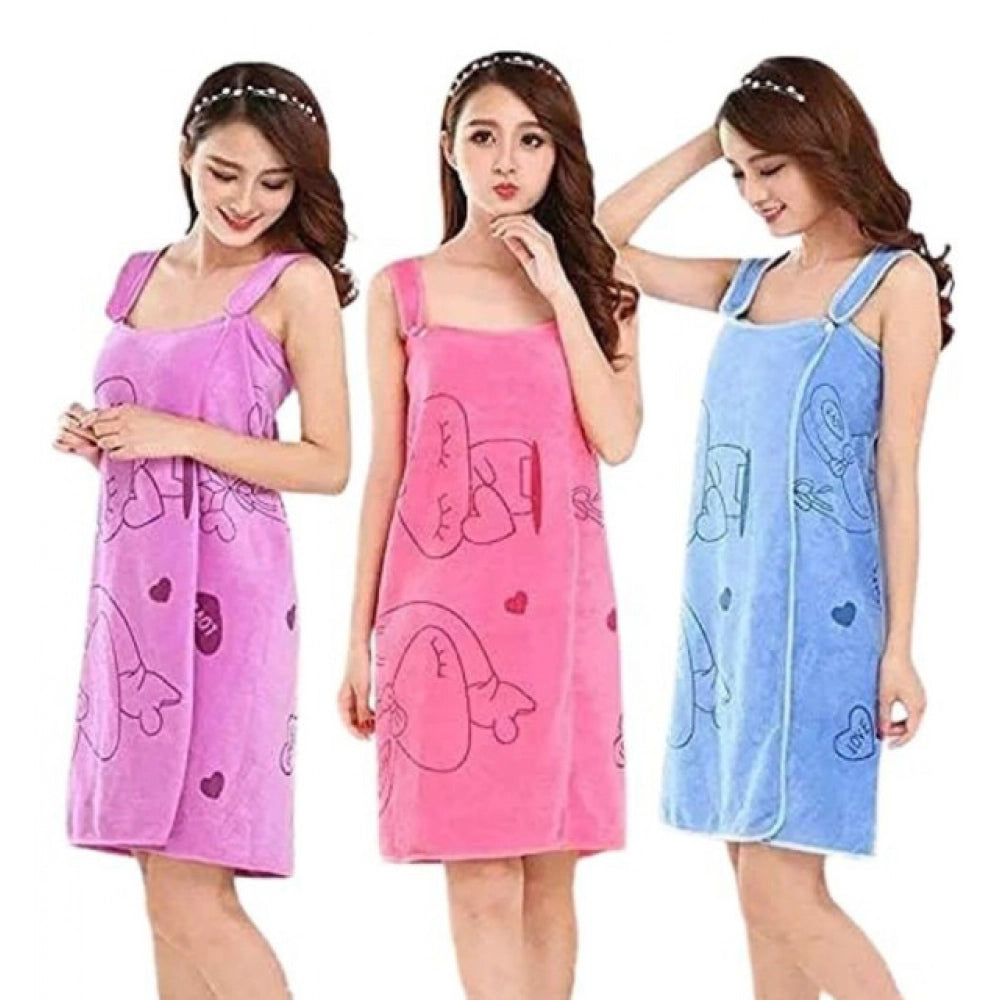 Pack of 2 Bath Towel (Multicolor)