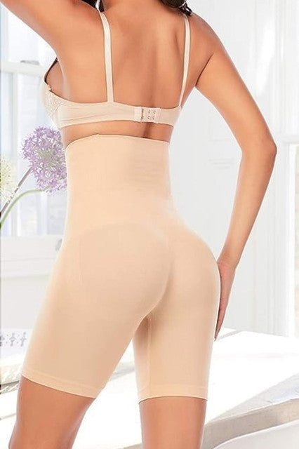 Generic Women's Tummy Tucker High Waist Shapewear Free Size (Beige)