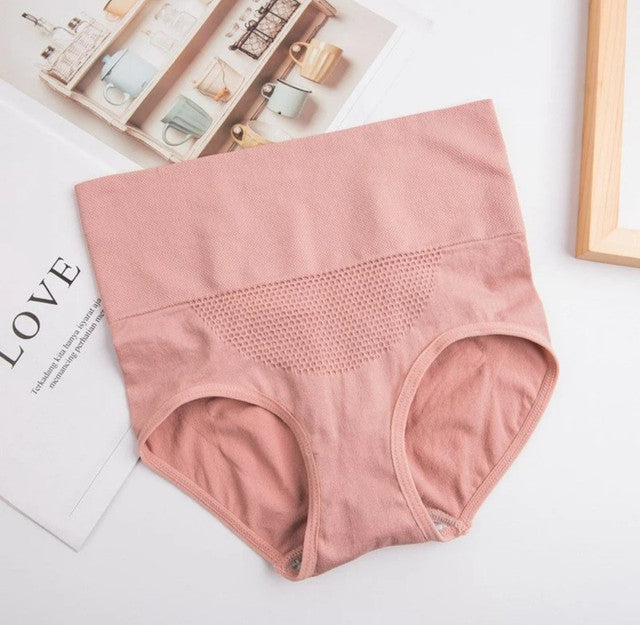 Generic Women's High-Waisted Briefs Free Size (Multicolor)