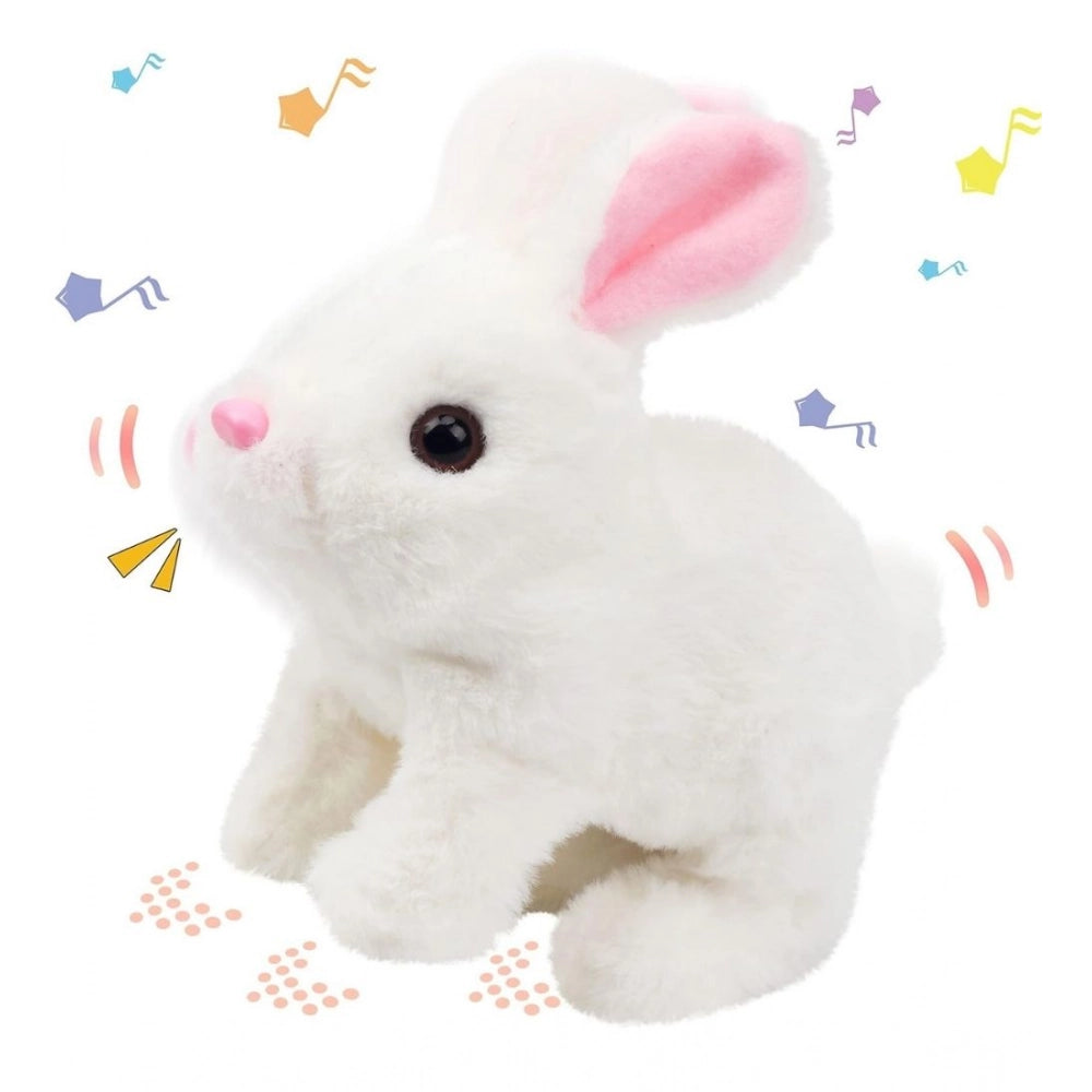 Walking And Talking Rabbit (White)