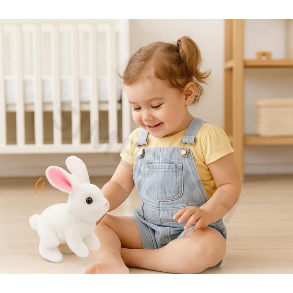 Walking And Talking Rabbit (White)