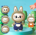 Generic Labubu Face Changing Keychain (Multicolor)