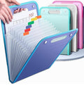 Generic - 13 Layer A4 Paper File Folder (Multicolor)