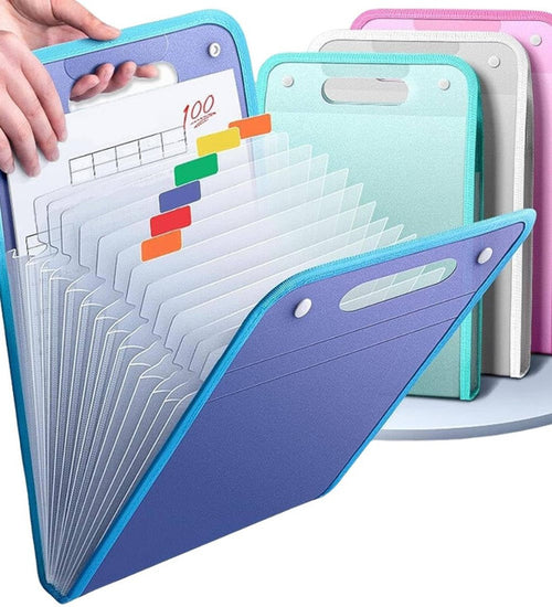 - 13 Layer A4 Paper File Folder (Multicolor)