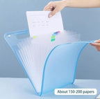 Generc 13 Layer A4 Paper File Folder (Multicolor)