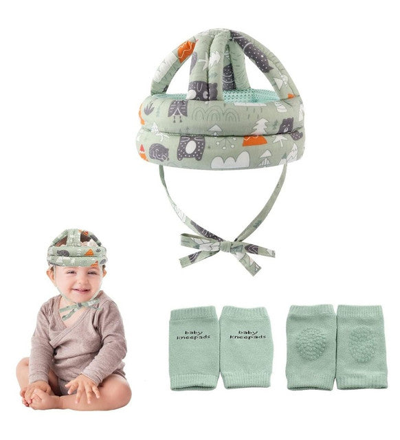 Generic Baby Safety Helmet (Green)