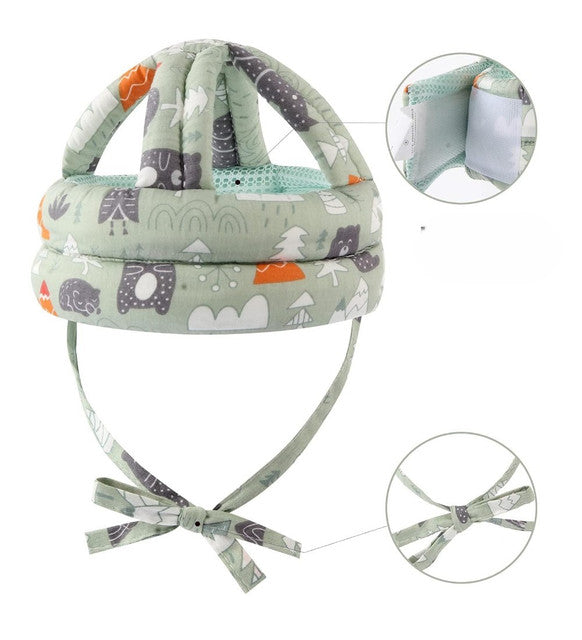 Generic Baby Safety Helmet (Green)