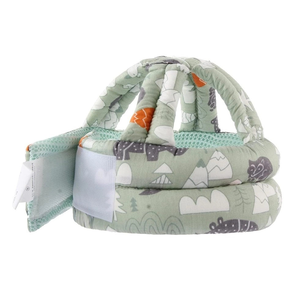 Pack of 2 Baby Safety Helmet (Green)