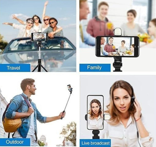 Generic Selfie Stick R1s (Multicolor)