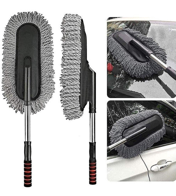 Generic Big Car Duster (Grey)