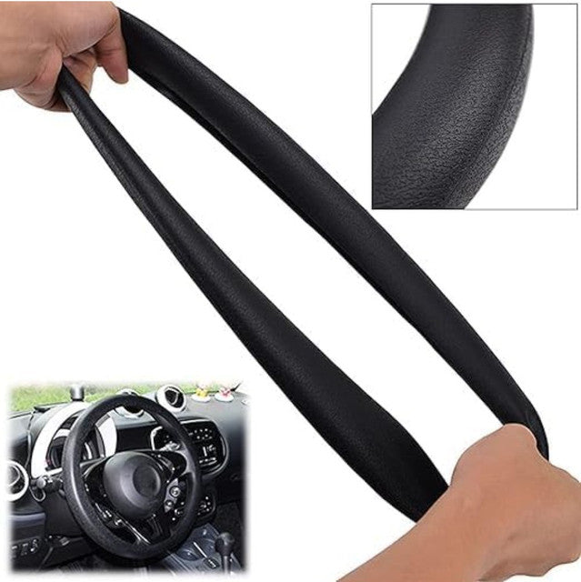 Generic Universal Soft Silicone Steering Wheel Cover (Green)