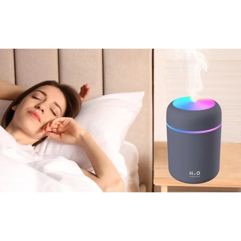 H2O Humidifier Aroma Diffuser (Multicolor)