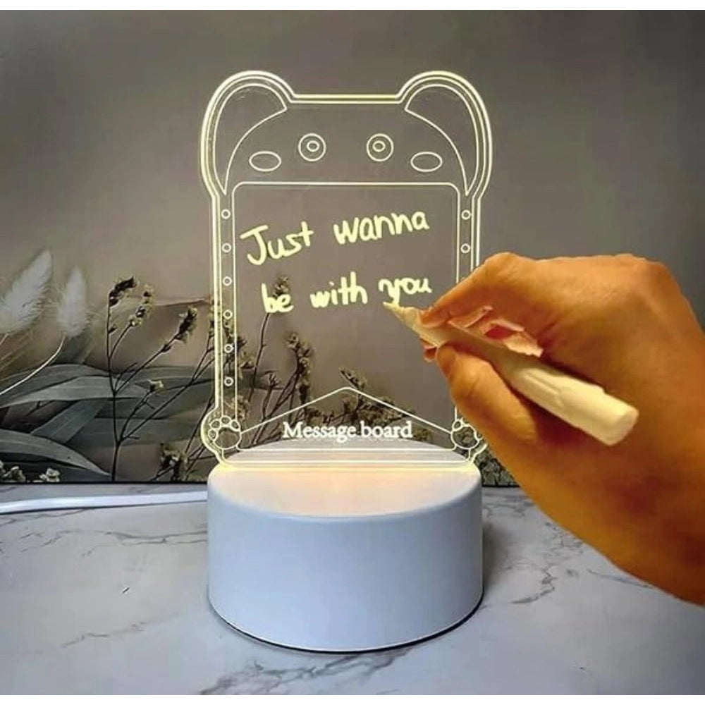 Acrylic Message Board (Transparent)