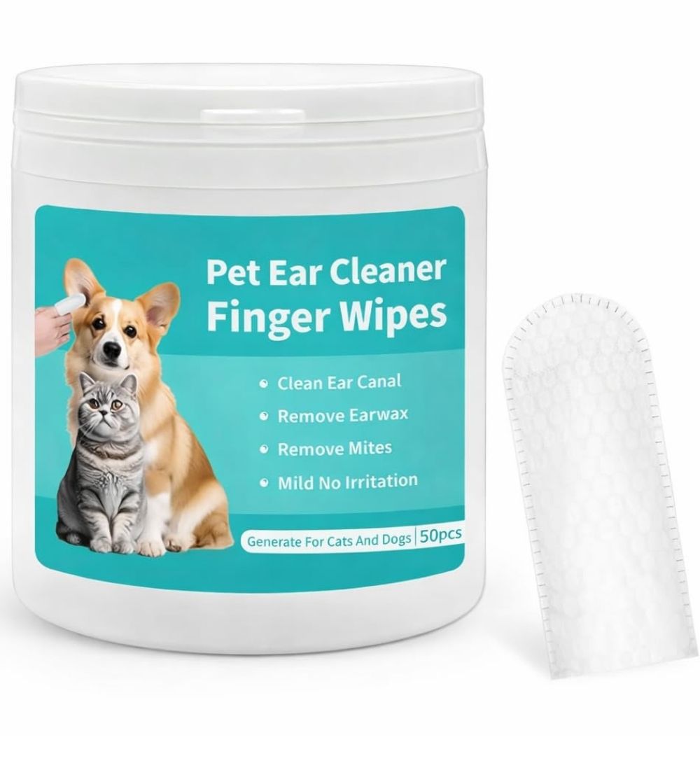 Generic Pet Ear Cleaning Wipes (White)